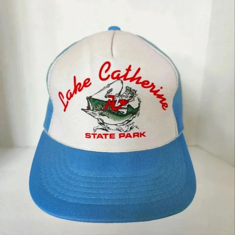 Lake Catherine State Park Hat Cap, Adjustable, VGC